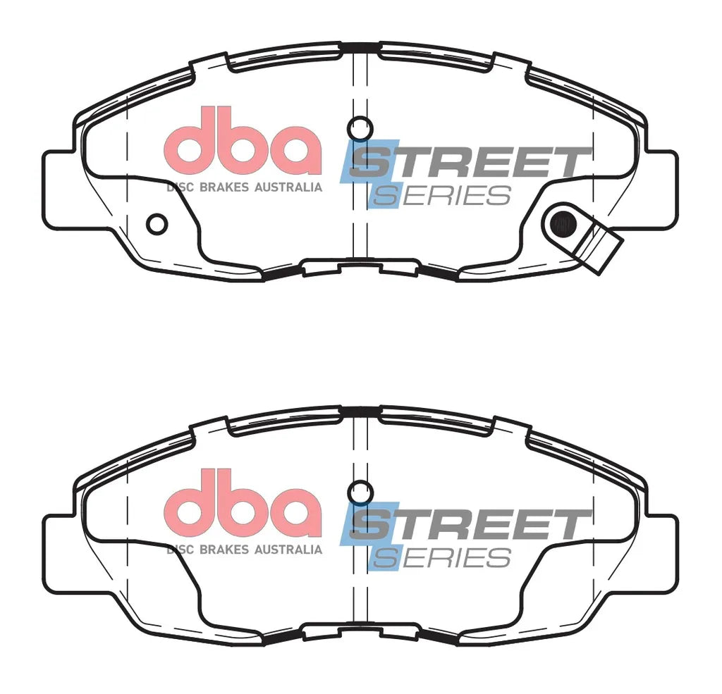 Disc Brakes Australia Brake Pads Street Series Ceramic | Front Axle DB1191SS