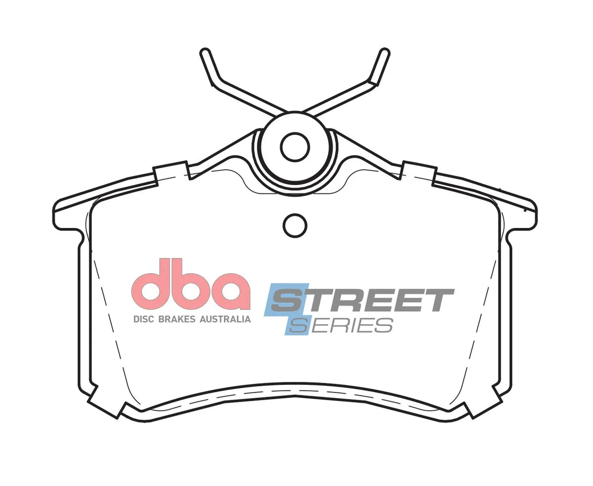 Disc Brakes Australia Brake Pads Street Series Ceramic | Rear Axle DB1192SS