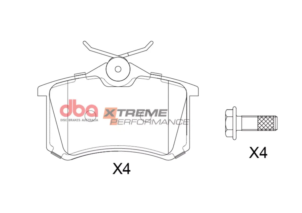 Disc Brakes Australia Brake Pads Xtreme Performance | Front DB1192XP