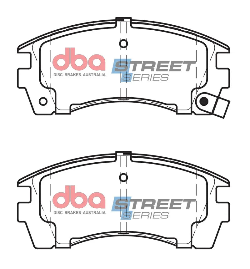 Disc Brakes Australia Brake Pads Street Series Ceramic | Front Axle DB1216SS