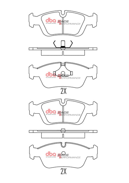 Disc Brakes Australia Brake Pads Race Performance DB1224RP