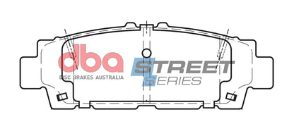 Disc Brakes Australia Brake Pads Street Series Ceramic | Rear Axle DB1234SS