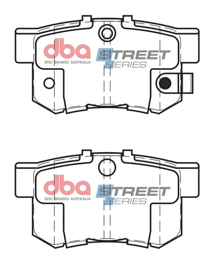 Disc Brakes Australia Brake Pads Street Series Ceramic | Rear Axle DB1265SS