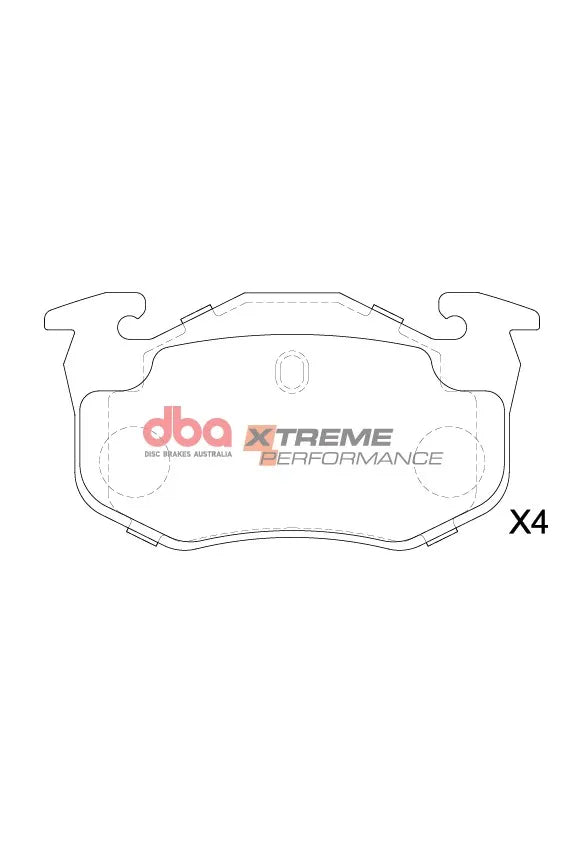 Disc Brakes Australia Brake Pads Xtreme Performance | Rear Axle DB1301XP