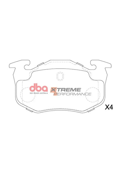 Disc Brakes Australia Brake Pads Xtreme Performance | Rear Axle DB1301XP