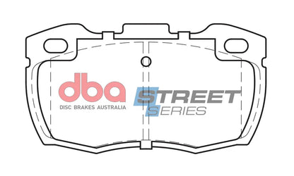 Disc Brakes Australia Brake Pads Street Series Semi-metallic | Front Axle DB1305SS