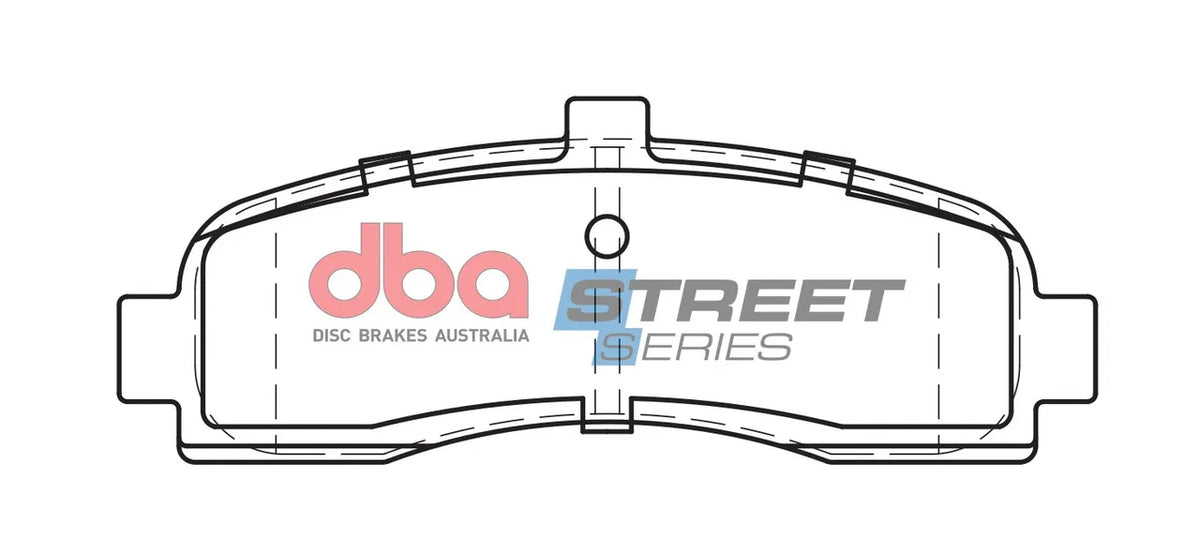 Disc Brakes Australia Brake Pads Street Series Ceramic | Front Axle DB1307SS