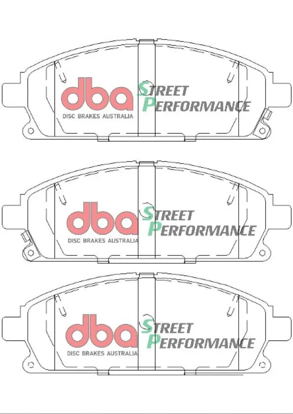 Disc Brakes Australia Brake Pads Street Performance | Front Axle DB1333SP