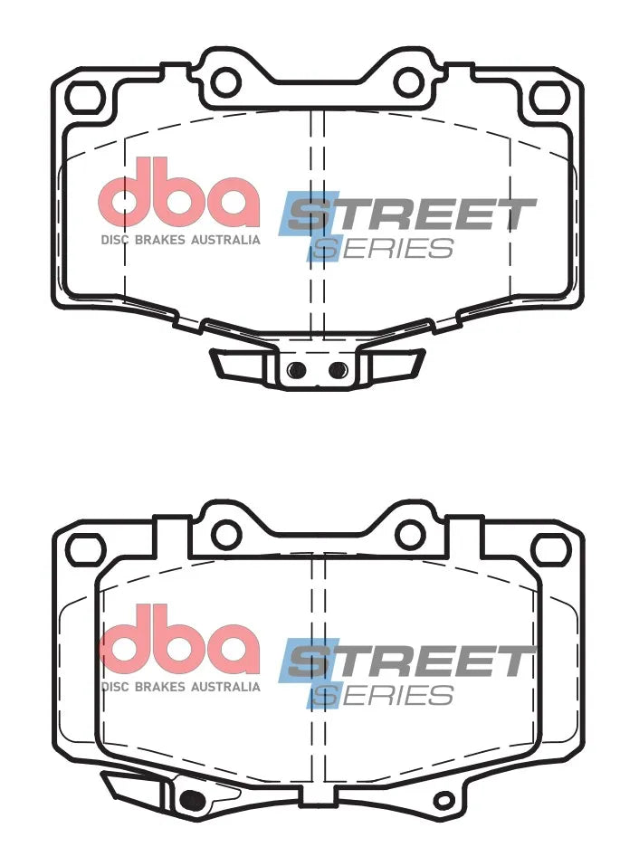 Disc Brakes Australia Brake Pads Street Series Ceramic | Front Axle DB1346SS