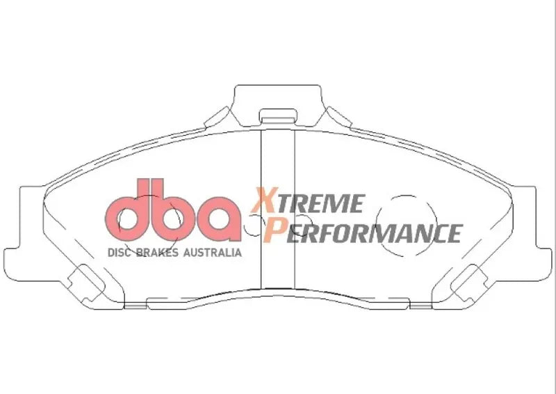 Disc Brakes Australia Brake Pads Xtreme Performance | Front Axle DB1366XP