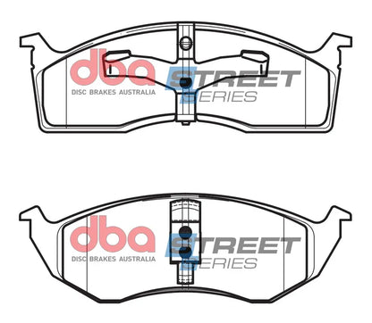 Disc Brakes Australia Brake Pads Street Series Semi-metallic | Front Axle DB1374SS