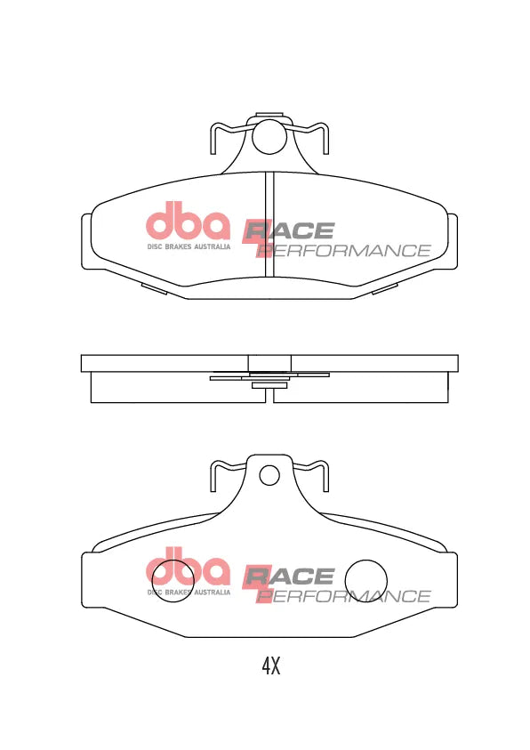 Disc Brakes Australia Brake Pads Race Performance DB1376RP