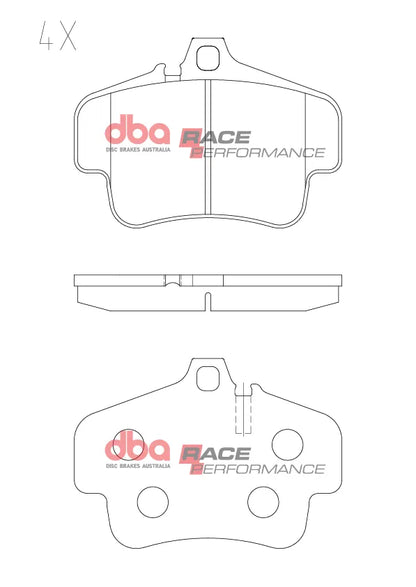 Disc Brakes Australia Brake Pads Race Performance DB1401RP