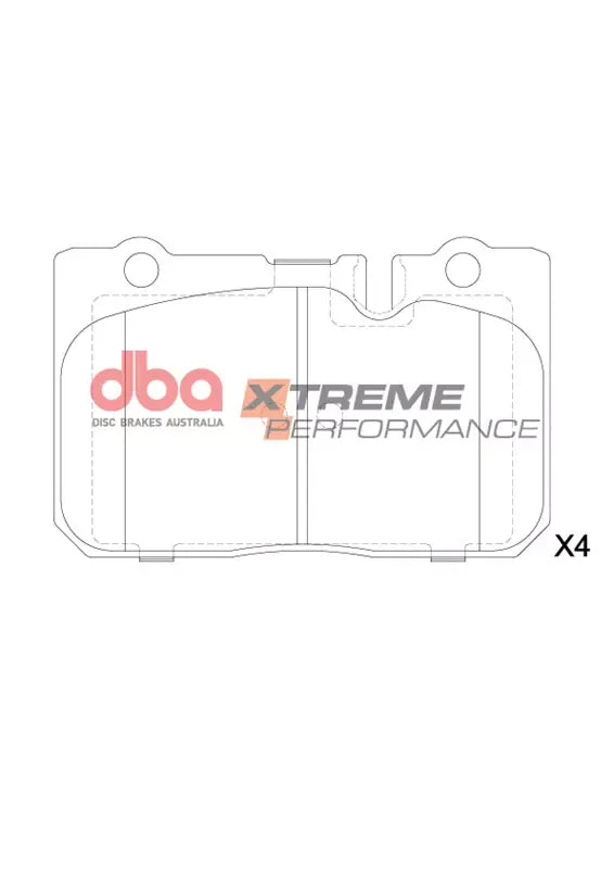 Disc Brakes Australia Brake Pads Xtreme Performance | Front DB1421XP
