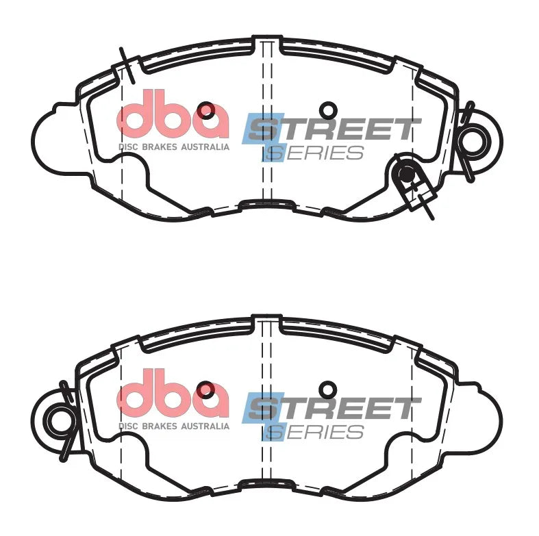 Disc Brakes Australia Brake Pads Street Series Ceramic | Front Axle DB1436SS