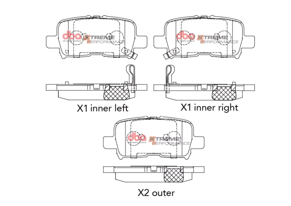 Disc Brakes Australia Brake Pads Xtreme Performance | Front DB1440XP