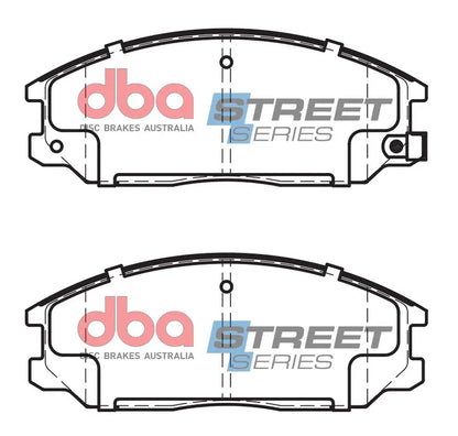 Disc Brakes Australia Brake Pads Street Series Ceramic | Front Axle DB1450SS