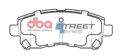 Disc Brakes Australia Brake Pads Street Series Ceramic | Front Axle DB1460SS