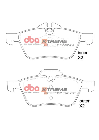 Disc Brakes Australia Brake Pads Xtreme Performance | Front Axle DB1500XP
