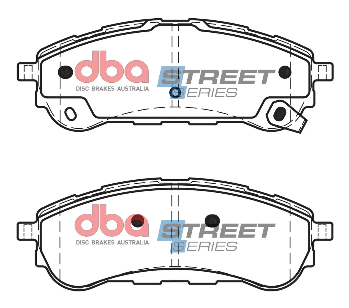 Disc Brakes Australia Brake Pads Street Series Ceramic | Rear Axle DB15016SS