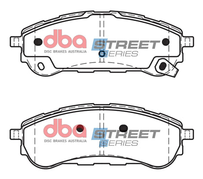 Disc Brakes Australia Brake Pads Street Series Ceramic | Rear Axle DB15016SS