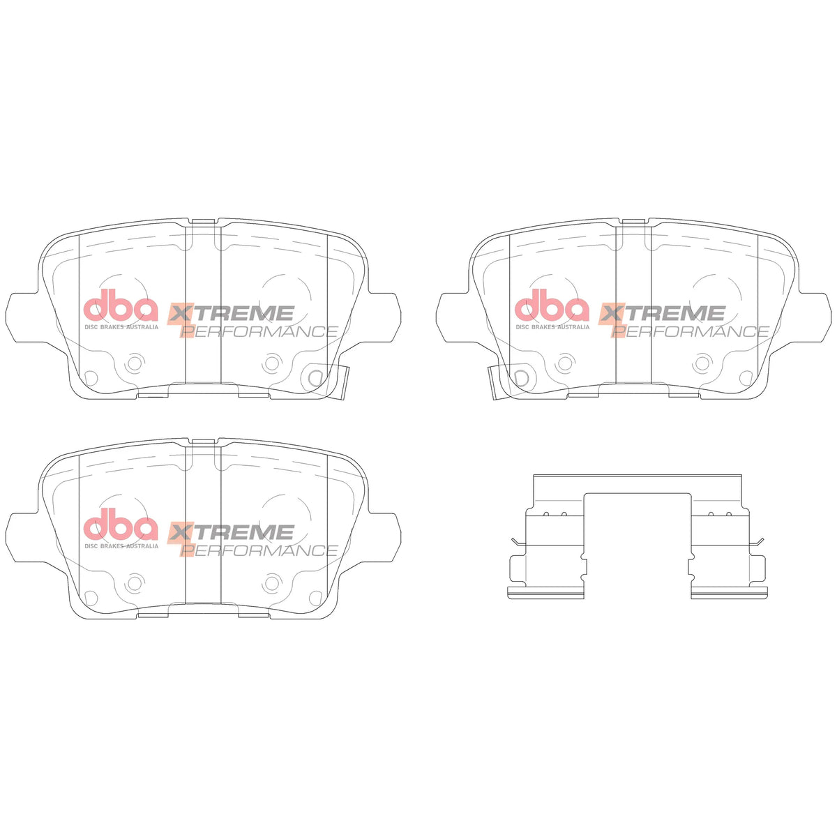 Disc Brakes Australia Brake Pads Xtreme Performance | Rear Axle DB15019XP