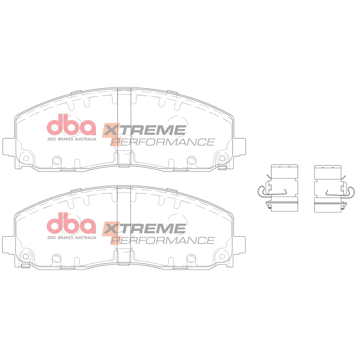 Disc Brakes Australia Brake Pads Xtreme Performance | Front Axle DB15038XP