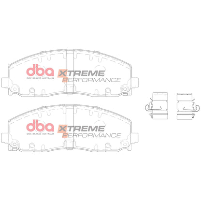 Disc Brakes Australia Brake Pads Xtreme Performance | Front Axle DB15038XP