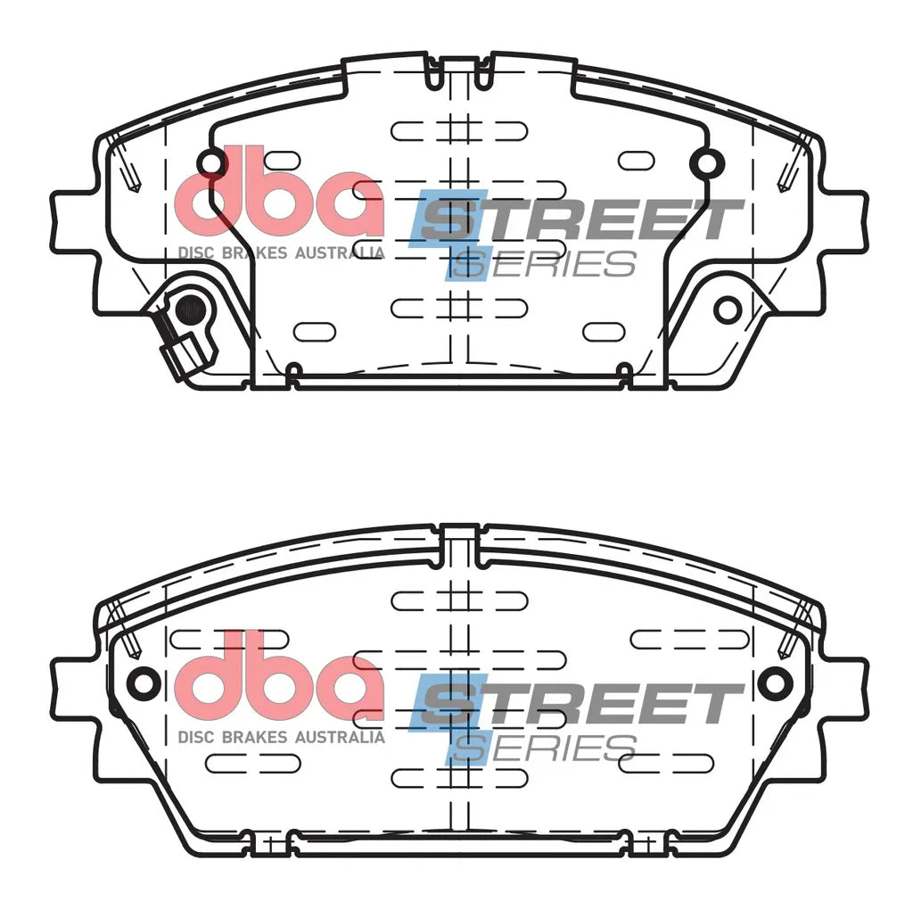 Disc Brakes Australia Brake Pads Street Series Ceramic | Front Axle DB15046SS