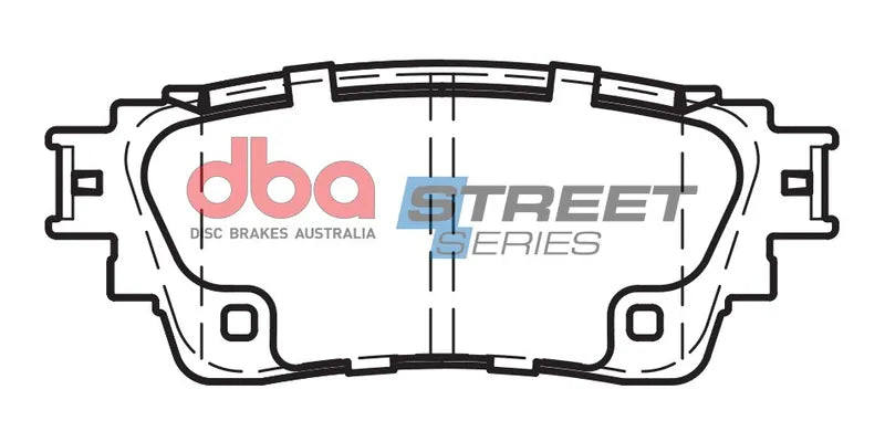 Disc Brakes Australia Brake Pads Street Series Ceramic | Rear Axle DB15049SS