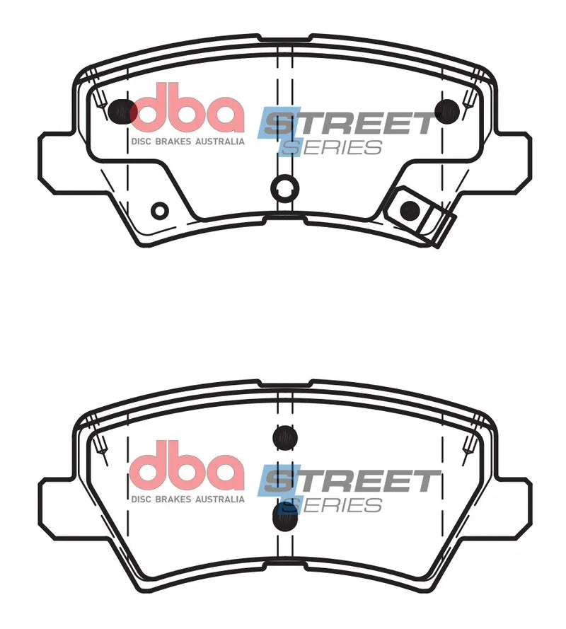 Disc Brakes Australia Brake Pads Street Series Ceramic | Rear Axle DB15057SS