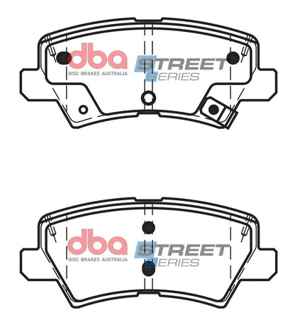 Disc Brakes Australia Brake Pads Street Series Ceramic | Rear Axle DB15057SS