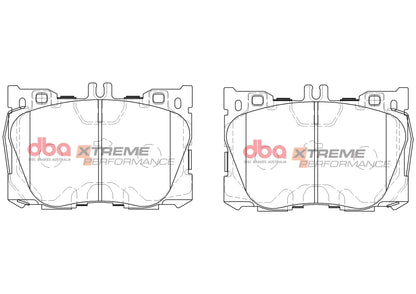 Disc Brakes Australia Brake Pads Xtreme Performance | Front Axle DB15062XP