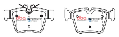 Disc Brakes Australia Brake Pads Street Series Ceramic | Rear Axle DB15063SS