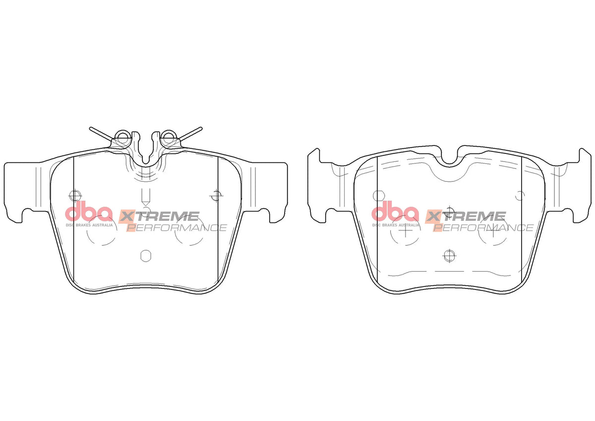 Disc Brakes Australia Brake Pads Xtreme Performance | Rear Axle DB15063XP