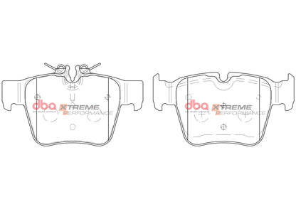 Disc Brakes Australia Brake Pads Xtreme Performance | Rear Axle DB15063XP