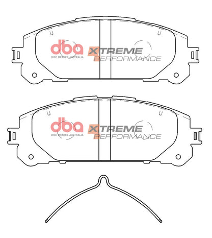 Disc Brakes Australia Brake Pads Xtreme Performance | Front Axle DB15067XP