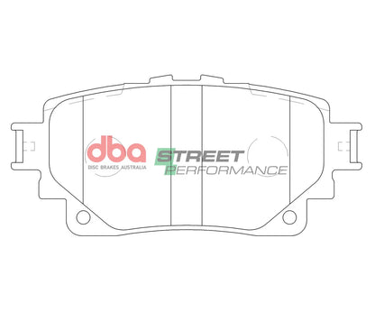 Disc Brakes Australia Brake Pads Street Performance | Rear Axle DB15068SP
