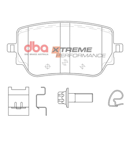 Disc Brakes Australia Brake Pads Xtreme Performance ECE R90 certified | Rear Axle DB15082XP