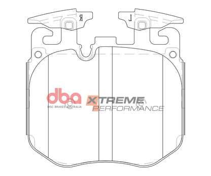 Disc Brakes Australia Brake Pads Xtreme Performance | Front Axle DB15108XP