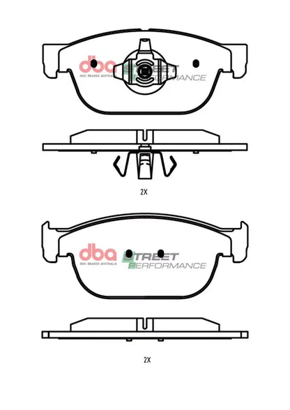 Disc Brakes Australia Brake Pads Street Performance | Front DB15116SP