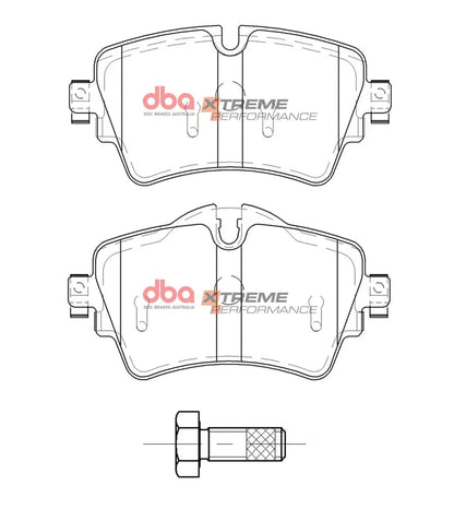 Disc Brakes Australia Brake Pads Xtreme Performance | Front Axle DB15119XP