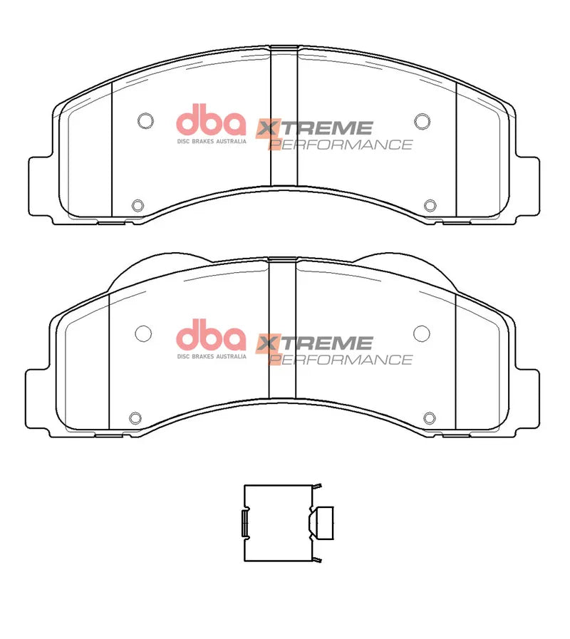 Disc Brakes Australia Brake Pads Xtreme Performance | Front Axle DB15121XP