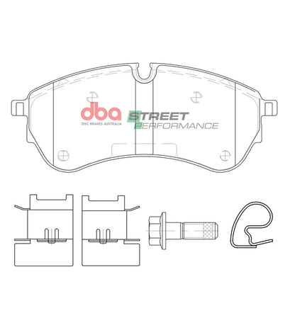 Disc Brakes Australia Brake Pads Street Performance | Front Axle DB15134SP