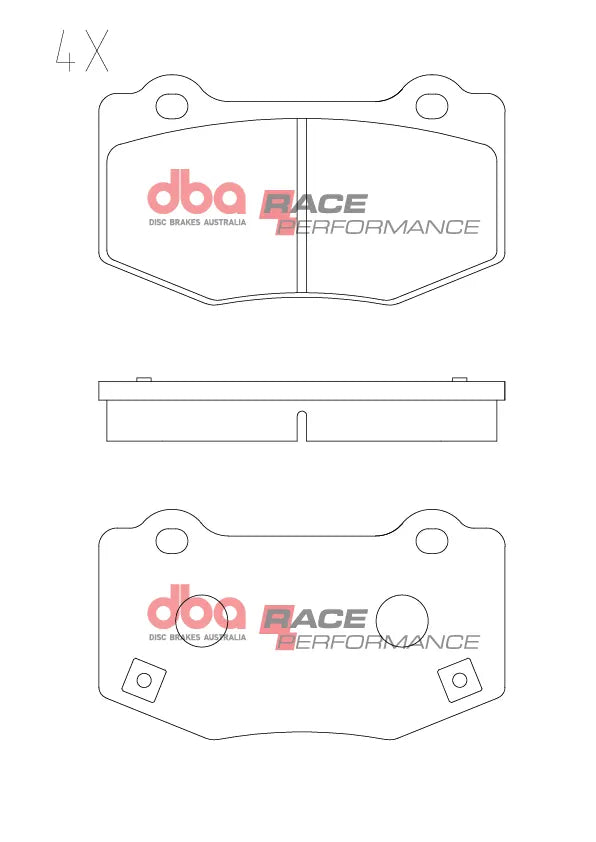 Disc Brakes Australia Brake Pads Race Performance DB15144RP
