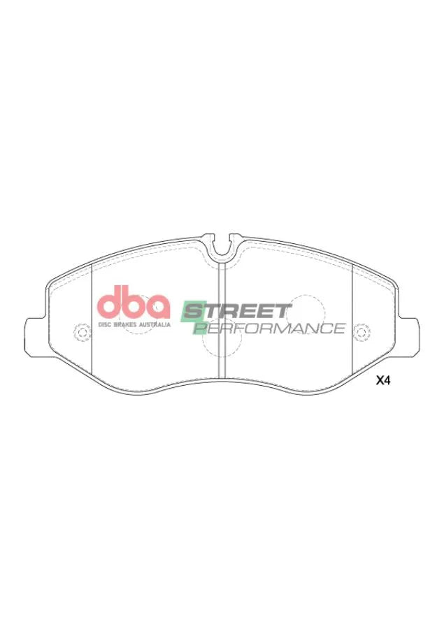 Disc Brakes Australia Brake Pads Street Performance | Front Axle DB15220SP