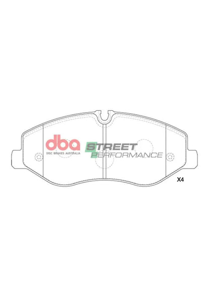 Disc Brakes Australia Brake Pads Street Performance | Front Axle DB15220SP