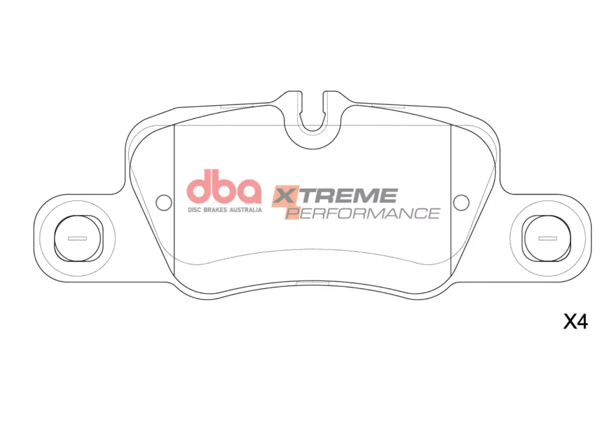 Disc Brakes Australia Brake Pads Xtreme Performance | Rear Axle DB15227XP