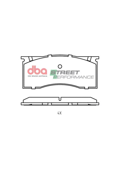 Disc Brakes Australia Brake Pads Street Performance | Front DB15277SP