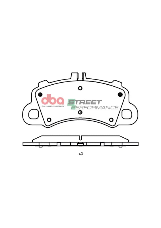 Disc Brakes Australia Brake Pads Street Performance | Front DB15279SP